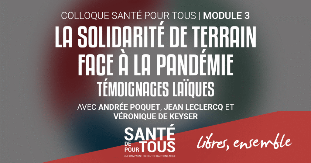 La solidarité de terrain face à la pandémie