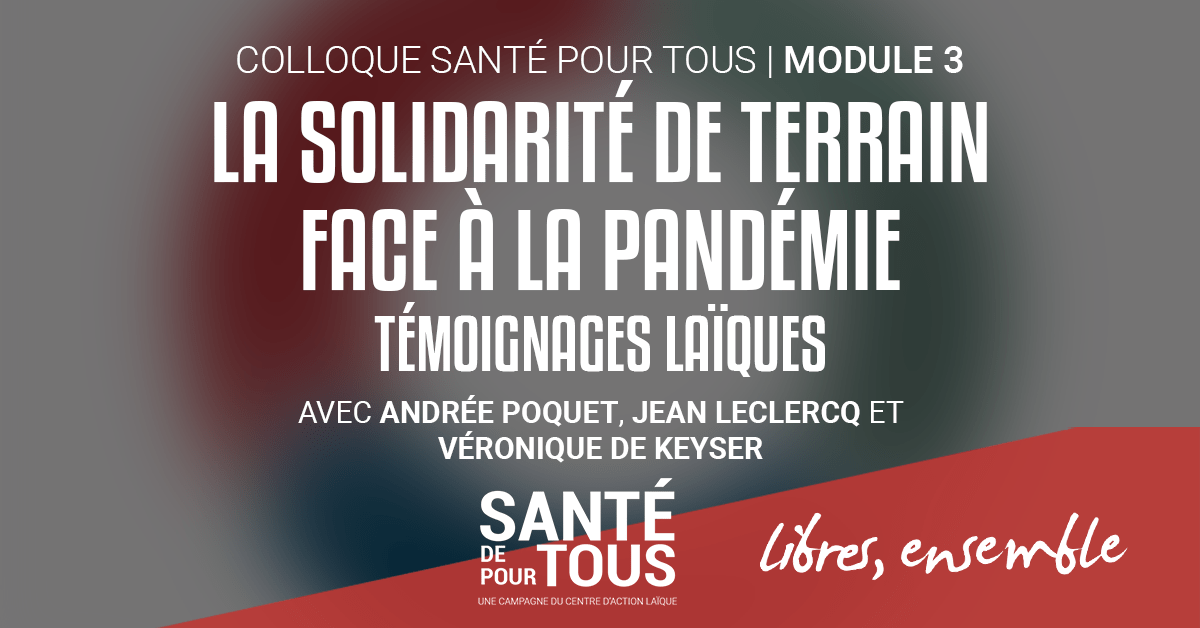 La solidarité de terrain face à la pandémie