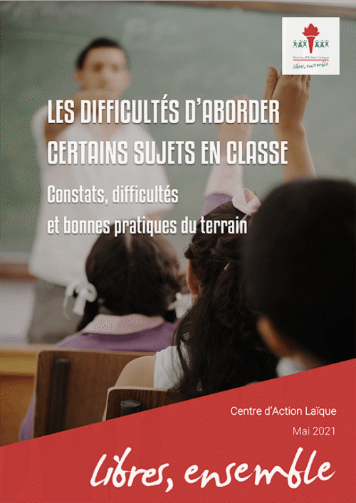 Les difficultés d’aborder certains sujets en classe