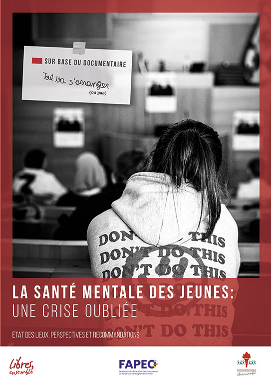 La santé mentale des jeunes: une crise oubliée
