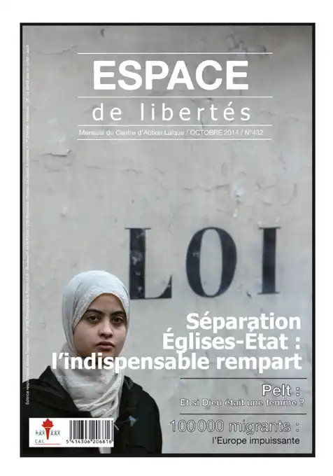 Espace de libertés | Octobre 2014 (n° 432)
