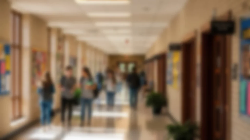 enseignement couloir école
