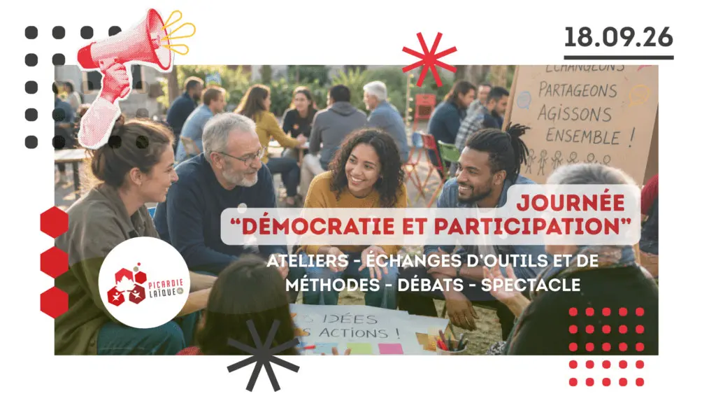 Démocratie et participation - Journée d'échanges et de réflexions Picardie Laïque